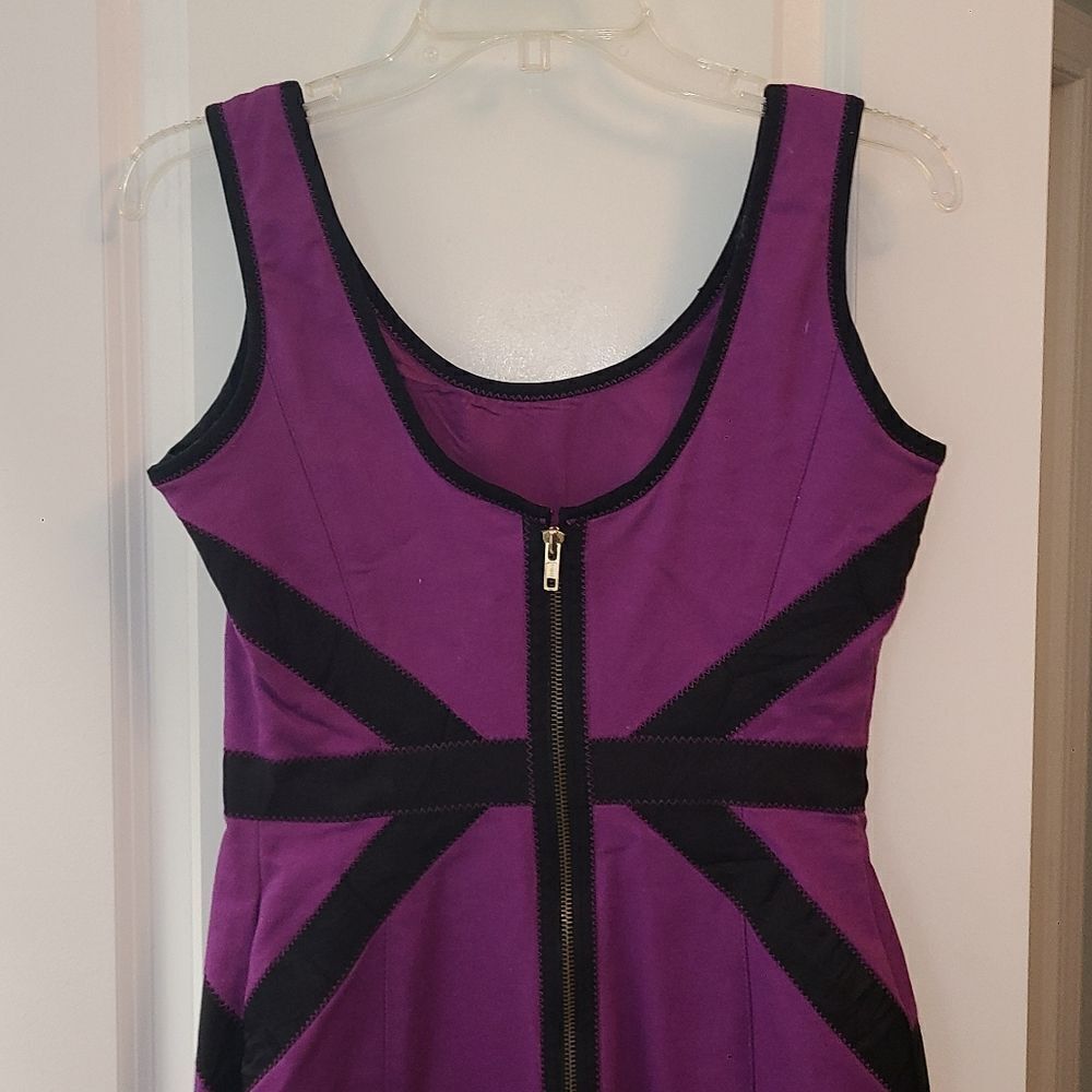 Worthington Stretch Purple Sheath Dress - Picture 7 of 11